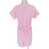 Bathrobes / Bathgown / Bathrobe for Men / Women Pink Bathrobe Size M, L, XL