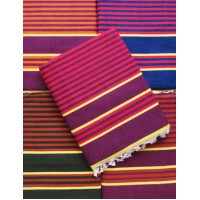 Carpet in Zebra Linning /Solapur Satranji / Bhavani carpet in Multicolours