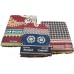 Pack Of 3 Jumbo Large And SIngle Size Thick Authentic Solapuri Pure Cotton Chaddar/Blanket