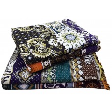 Economical Solapuri  Pure Cotton Chaddars cum Blankets /  Two Large size chaddars And Two Single Size - PACK OF 4 Blankets