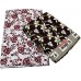Floral Designer SIngle Cotton Solapur Chaddar And Traditional Designer Double Bedsheet With 2 Pillow Covers - Pack Of 2