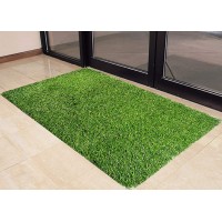 GREEN ARTIFICIAL GRASS DOOR MATS / BEST QUALITY DOORMAT - PACK OF 2