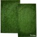 GREEN ARTIFICIAL GRASS DOOR MATS / BEST QUALITY DOORMAT - PACK OF 2