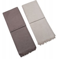 BIG SIZE PLAIN WOOLEN SHAWL / LOHI FOR MEN AND LADIES - 100'' X 50'' IDEAL IN TRAVELLING - PACK OF 1