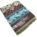 JACQUARD HEAVY QUALITY COTTON  LATEST PATTERN COLORFUL CHADDAR / BLANKET  - PACK OF 1