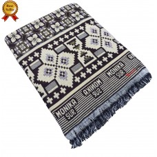 ATTRACTIVE BLOCK DESIGN SPECIAL MAYURPANKH CHADDAR AT DISCOUNTED RATE - PACK OF 1